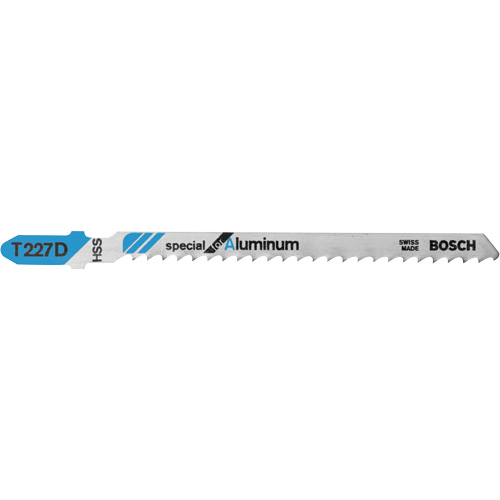 Jigsaw Blades, High Speed Steel, T-Shank, 4" L, 8 TPI Cam Industrial