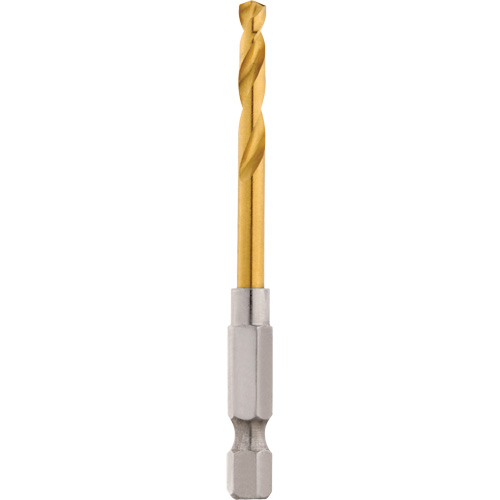 Shockwave Drill Bit, 11/64", Titanium, 1-3/32" Flute, 135° Point Cam Industrial