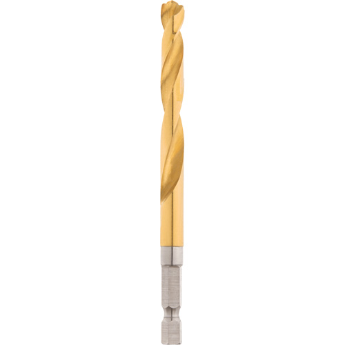 Shockwave Drill Bit, 5/16", Titanium, 2-39/64" Flute, 135° Point Cam Industrial