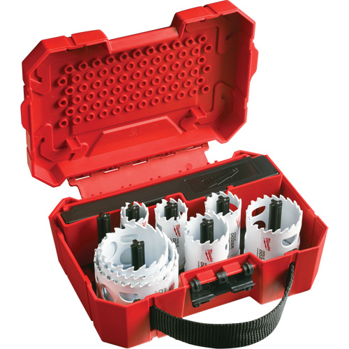 Hole Dozer Hole Saw Kit, 12 Pieces Cam Industrial