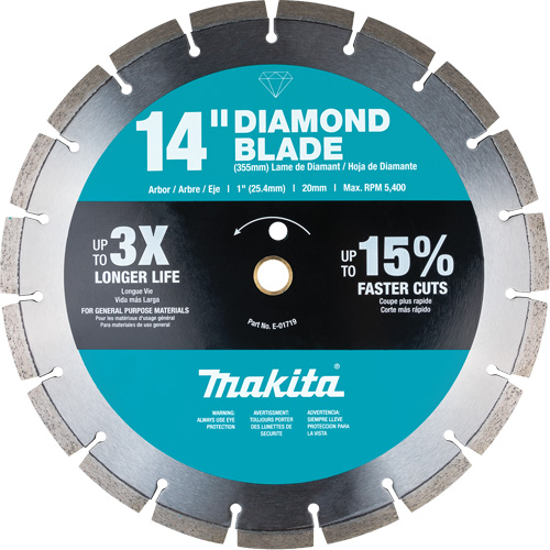 Segmented Rim Diamond Blade Cam Industrial
