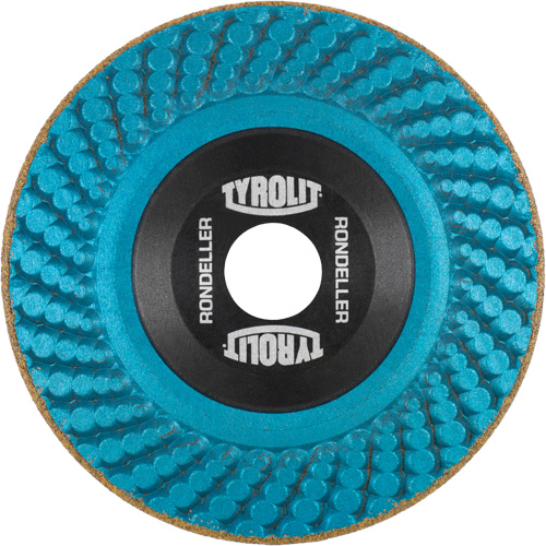 Rondeller Depressed Centre Grinding Wheel, 4-1/2", 36 Grit, 7/8", 13300 RPM, Type 29 Cam Industrial