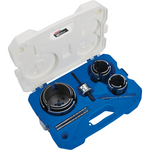 Multi-Materials Hole Saw Set, 11 Pieces Cam Industrial