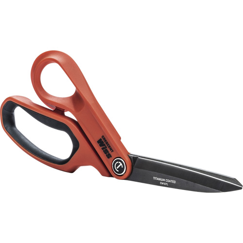Tradesman Shears, 10", Rings Handle Cam Industrial
