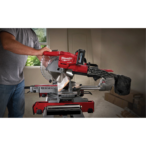 Ensemble scie &agrave; onglets combin&eacute;s coulissante &agrave; biseau double M18 Fuel Cam Industrial