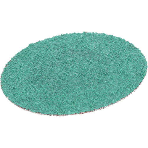 Roloc Green Corps Abrasive Disc, 2" Dia., 80 Grit, Aluminum Oxide Cam Industrial