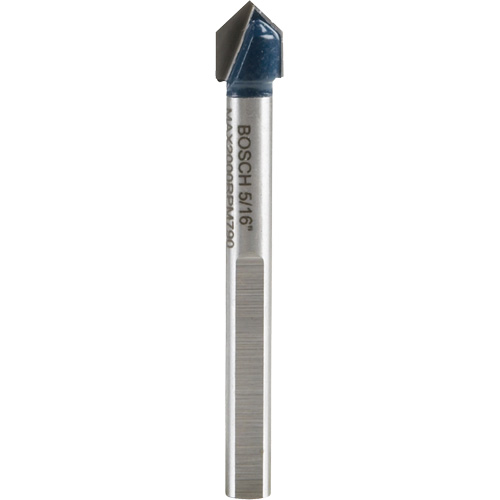 Glass & Tile Bit, 5/16", Carbide Cam Industrial