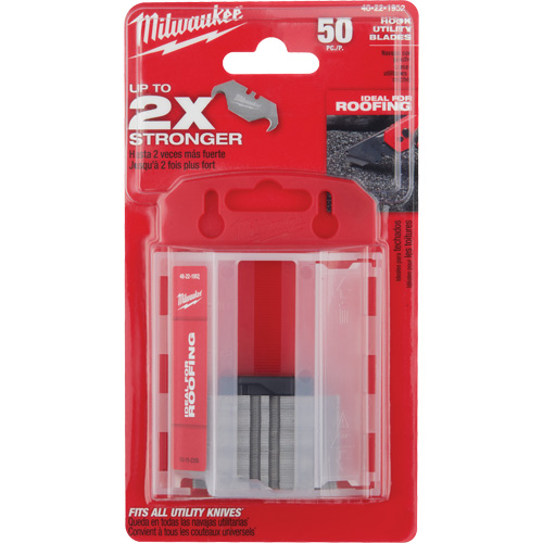Hook Utility Knife Blades with Dispenser, Single Style Cam Industrial