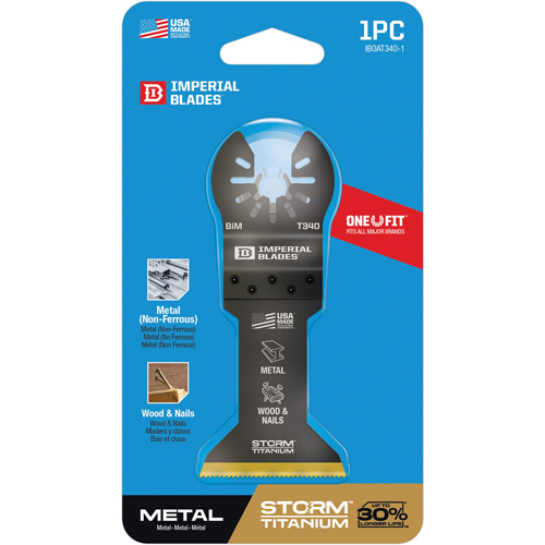 Lame en titane pour le m&eacute;tal Storm One Fit Cam Industrial
