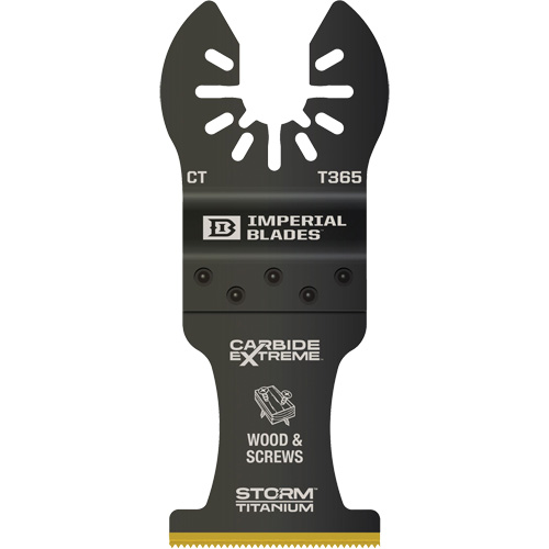 One Fit Carbide Extreme Storm Titanium Multi-Material Blade Cam Industrial