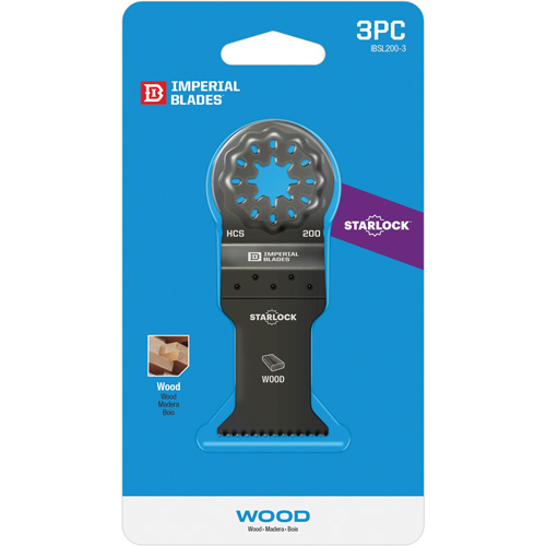 Starlock 1-3/8" Standard Wood Blades Cam Industrial