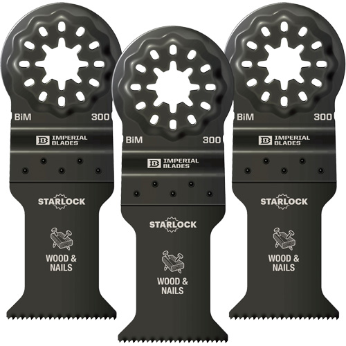 Starlock 1-3/8" Standard Wood & Nails Blades Cam Industrial