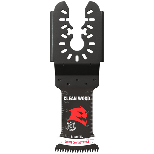Demo Demon 1-1/4" Universal Fit Bi-Metal Oscillating Blade for Clean Wood Cam Industrial