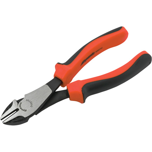 Diagonal Cutting Pliers with Comfort Handles, 7-1/4" L Cam Industrial