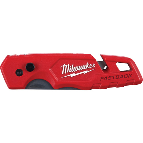 FASTBACK Folding Utility Knife, Metal Handle Cam Industrial