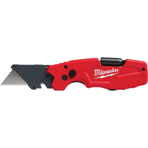 FASTBACK 6-in-1 Folding Utility Knife, 8-3/4" L, 6 Functions, 1 lbs. Cam Industrial