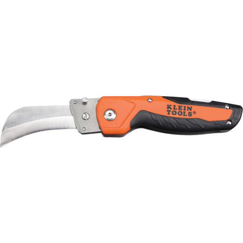 Cable Skinning Utility Knife with Replaceable Blade, 2-1/2" Blade, Stainless Steel Blade, Cushion Handle Cam Industrial