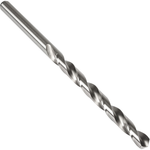 Foret long, #2, Acier rapide, Cannelure 3-3/4", Pointe de 118° Cam Industrial