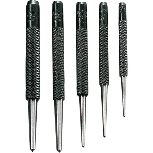 Center Punch Set, 5 Pieces Cam Industrial