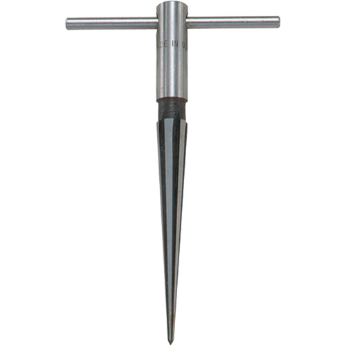T-Handle Reamer, #130, Straight Flute, Steel, Taper Shank Cam Industrial