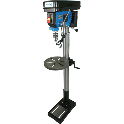 JDP-13F Floor Drill Press, 13-1/4", 5/8" Chuck, 3000 RPM Cam Industrial