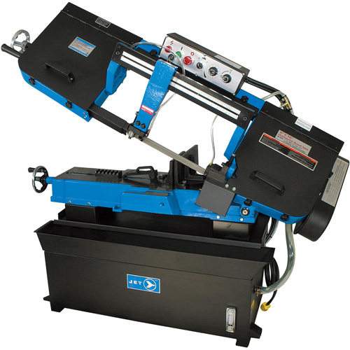 JHBS-916 Metal Bandsaw, Horizontal, 9" Round and 1-3/8" x 16" - 9" x 12" Rectangular Cutting Capacity Cam Industrial