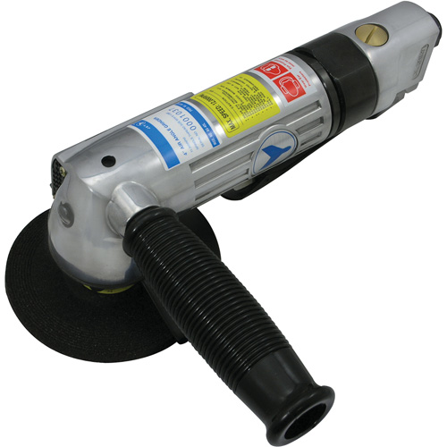 Angle Grinder, 4" Wheel, 1/4" NPT Inlet, 11000 RPM Cam Industrial