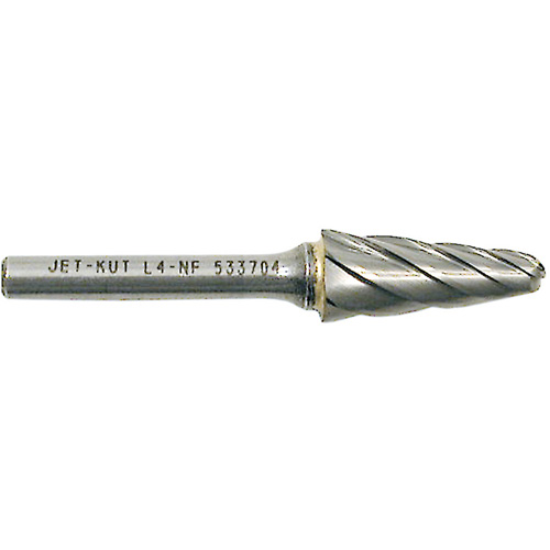 Fraise &agrave; bout conique L4-NF 1/4" pour aluminium/mat&eacute;riaux non ferreux, 1/2" dia. Cam Industrial