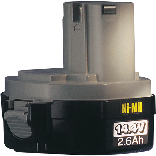 Pod-Style Battery, Ni-MH, 14.4 V, 2.6 A Cam Industrial