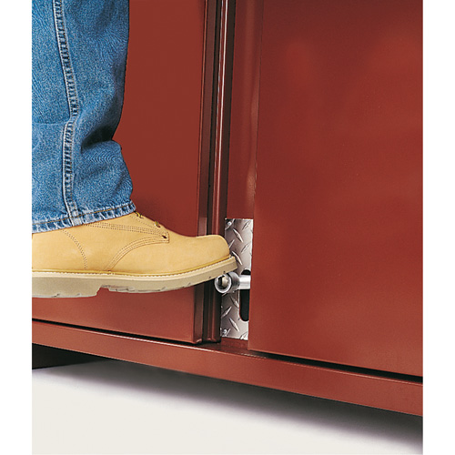 Jobsite Shelf Cabinet, Steel, 47.5 Cubic Feet, Red Cam Industrial