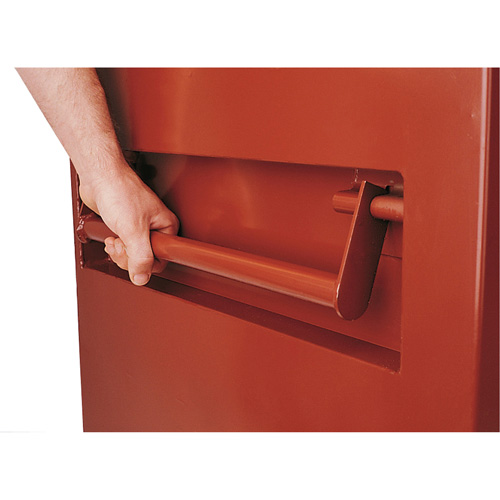 Jobsite Shelf Cabinet, Steel, 47.5 Cubic Feet, Red Cam Industrial