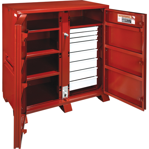 Drawer Cabinet, 60-1/8" W x 53-1/4" H x 30-1/4" D, 58.7 Cubic Feet Capacity Cam Industrial