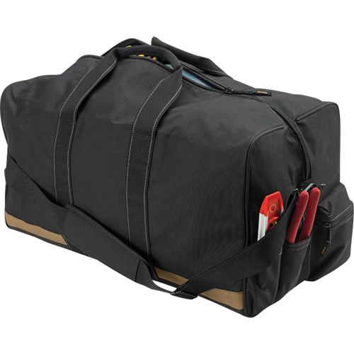 All-Purpose Gear Bags, Polyester, 4 Pockets, Black Cam Industrial