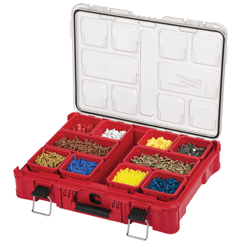 Organisateur Packout, 20" x 15" x 5", Noir/Rouge Cam Industrial