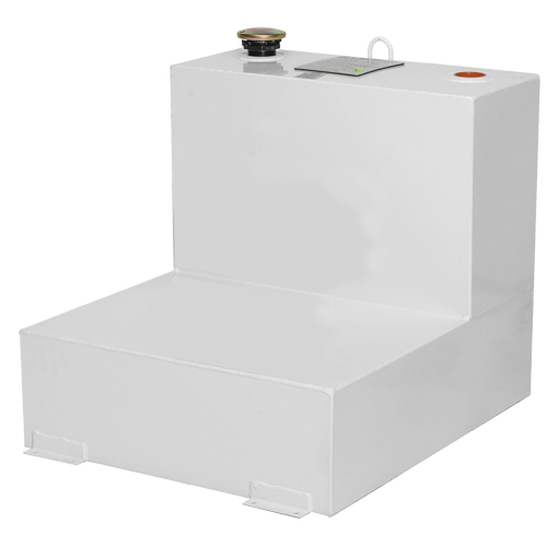 R&eacute;servoir de transfert pour carburant en acier, Acier, Capacit&eacute; 48 gal., Blanc Cam Industrial