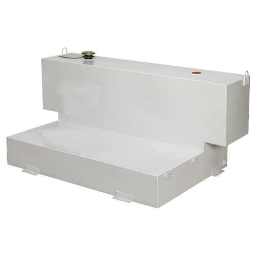 R&eacute;servoir de transfert pour carburant en acier, Acier, Capacit&eacute; 100 gal., Blanc Cam Industrial