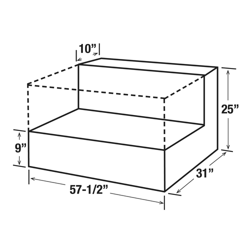 Aluminum Fuel Transfer, Aluminum, 100 Gal. Capacity, Silver Cam Industrial
