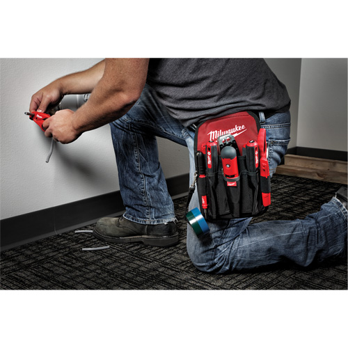 Utility Pouch, Multiple Tool Holder, Nylon, 9 Pockets Cam Industrial