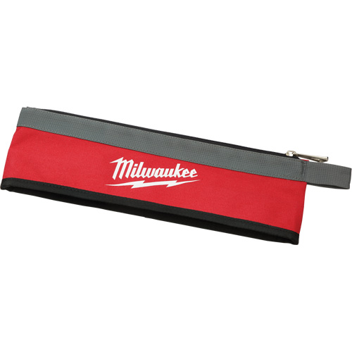 Multi-Size Zipper Pouches - Set of 3, Canvas, 3 Pockets, Black/Red Cam Industrial