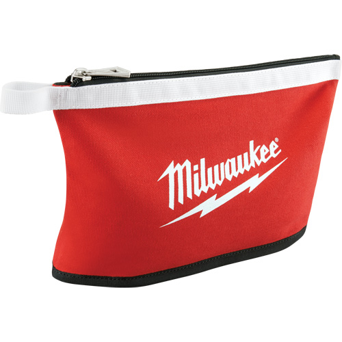 Coloured Zippered Pouches - Set of 3, Canvas, 3 Pockets, Black/Red Cam Industrial
