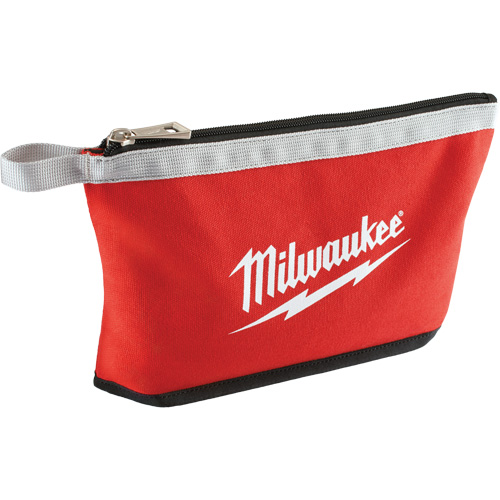 Coloured Zippered Pouches - Set of 3, Canvas, 3 Pockets, Black/Red Cam Industrial