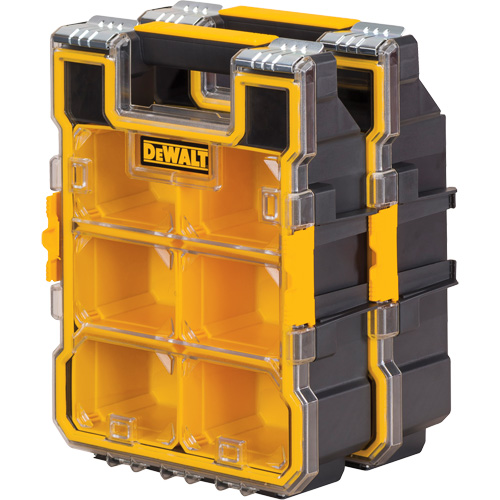 Organisateur de format moyen PRO, 4-1/2" la x 10-1/4" p x 13-3/5" h, Noir/Jaune Cam Industrial