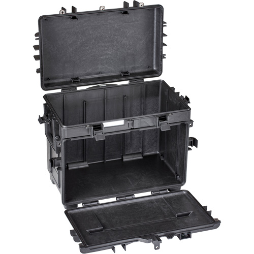 Military Mobile Tool Chest With Drawers, 22-4/5" W x 15" D x 18" H, Black Cam Industrial