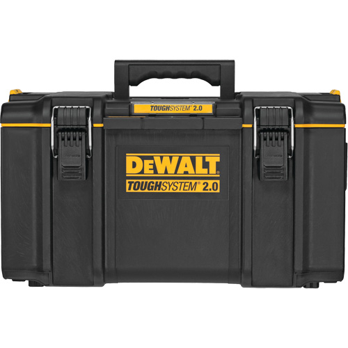 Grande boîte &agrave; outils ToughSystem 2.0, 21-3/4" x 14-3/4" x 12-3/8", Noir Cam Industrial
