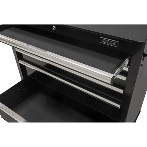 Industrial Tool Cart, 6 Drawers, 39" W x 20-4/5" D x 38-1/2" H, Black Cam Industrial