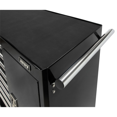 Industrial Tool Cart, 8 Drawers, 44-3/10" W x 21-1/10" D x 36-7/10" H, Black Cam Industrial