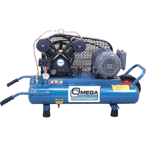 Compresseurs d'air s&eacute;rie entrepreneur, &eacute;lectrique, 6,6 gal. (8 gal. US), 125 PSI, 115/1 V Cam Industrial