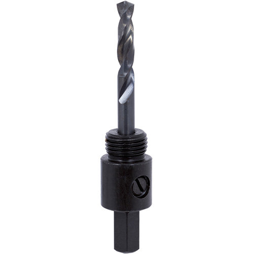Hex Holesaw Arbor, 1-1/4" - 2-3/8", 3/8" Shank Cam Industrial