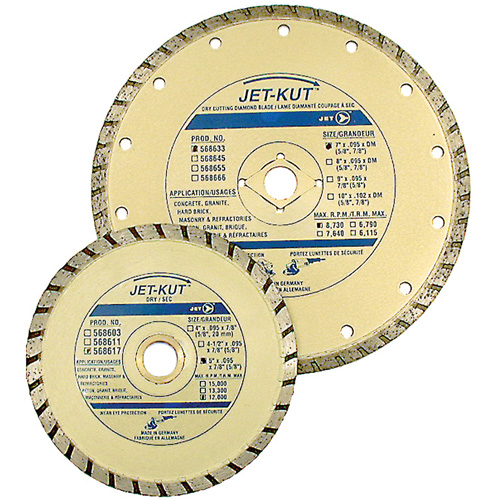 Lame diamant Turbo de premi&egrave;re qualit&eacute; JET-KUT Cam Industrial