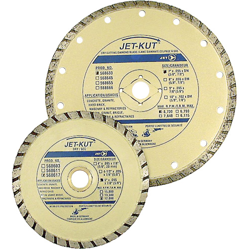 JET-KUT Premium Turbo Diamond Blade Cam Industrial